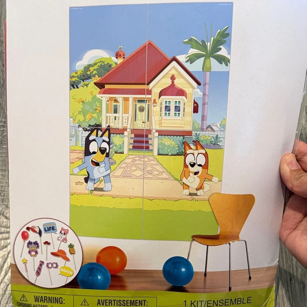 Bluey Party Supplies Set